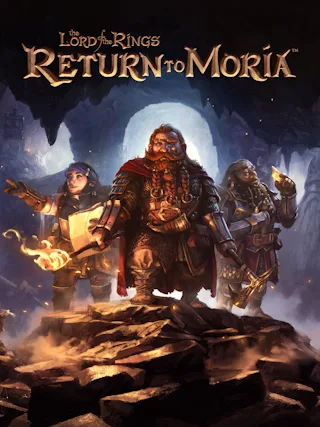 Screenshot or key art for The Lord of the Rings: Return to Moria.